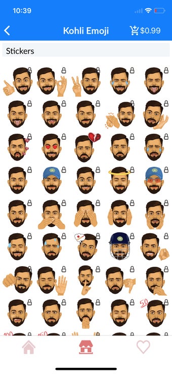 Imagen 1 para IPL Cricket Emoji Sticker…