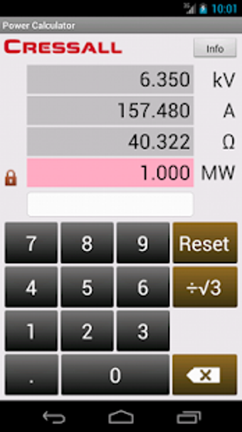 Image 1 for Ohm's Law/Power Law Calcu…