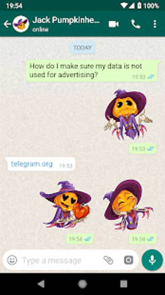 Imagen 1 para Stickers for WhatsApp - H…