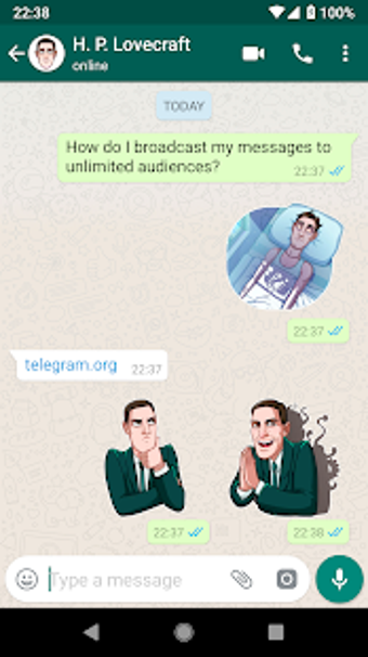 Imagen 0 para Stickers for WhatsApp - H…