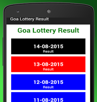 Image 0 for Goa Lottery Result