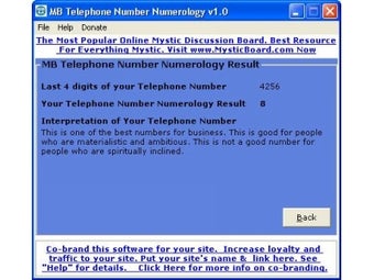 Image 0 for MB Telephone Number Numer…