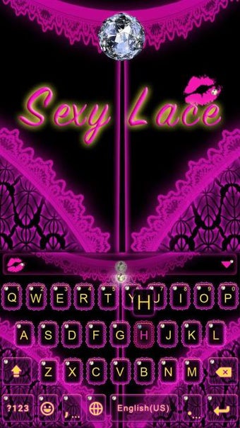 Imagen 2 para Sexy Lace Kika Keyboard T…