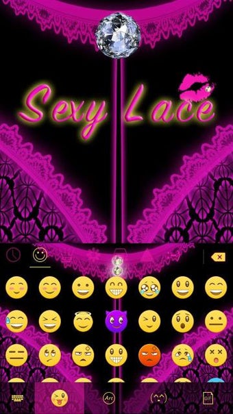 Imagen 3 para Sexy Lace Kika Keyboard T…