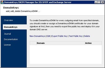 Image 0 for Domainkeys/DKIM for IIS/E…