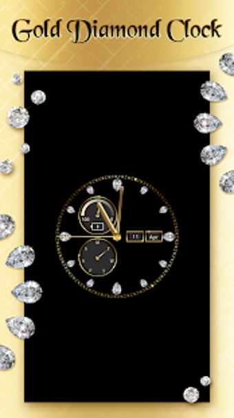 Imagen 0 para Gold Diamond Clock