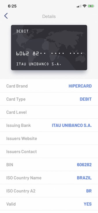 Image 1 for BIN Check: Credit Card Ch…