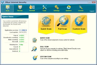 Image 0 for Zillya Internet Security