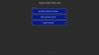 Image 0 for TranslateBetter AI