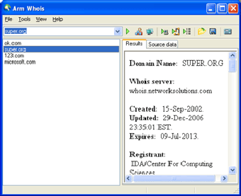 Imagen 0 para Arm Whois