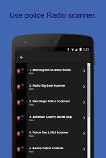 Image 0 for Police Radio Scanner App …