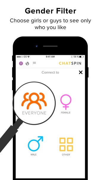 Imagen 1 para Chatspin - Random Video C…