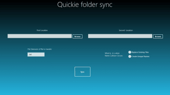 Image 1 for Quickie Folder Sync for W…