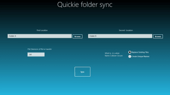 Image 0 for Quickie Folder Sync for W…