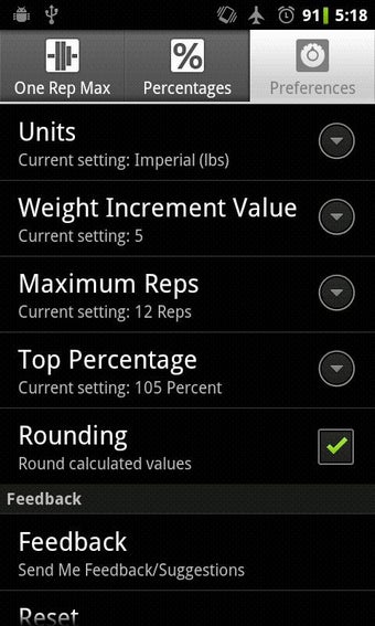 Image 0 for 1 Rep Max Calculator