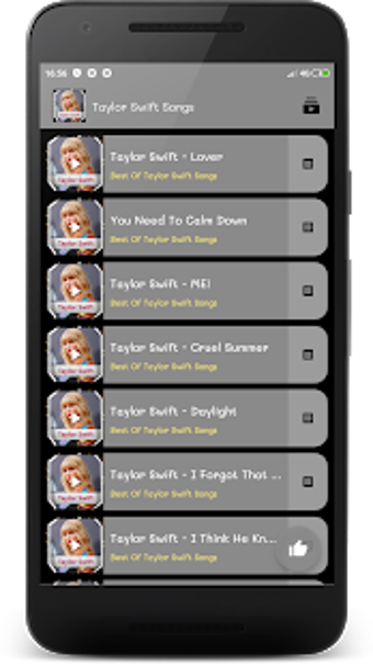 Imagen 2 para Taylor Swift Song's - Off…