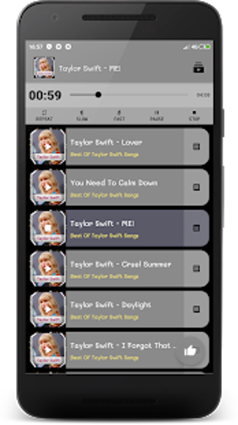 Imagen 1 para Taylor Swift Song's - Off…