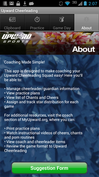 Imagen 1 para Upward Cheerleading Coach