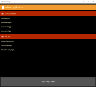 Image 1 for Universal Unzip for Windo…