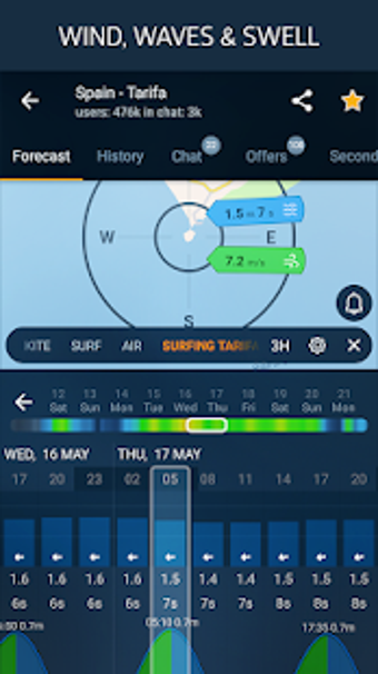 Imagen 3 para windy.app: wind forecast …