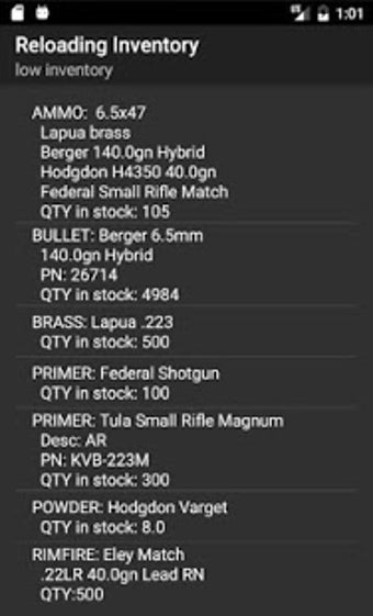 Image 0 for Reloading Inventory