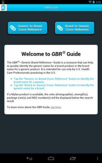 Image 1 for Mylan GBR Guide