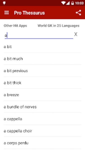 Image 1 for Offline Thesaurus Diction…