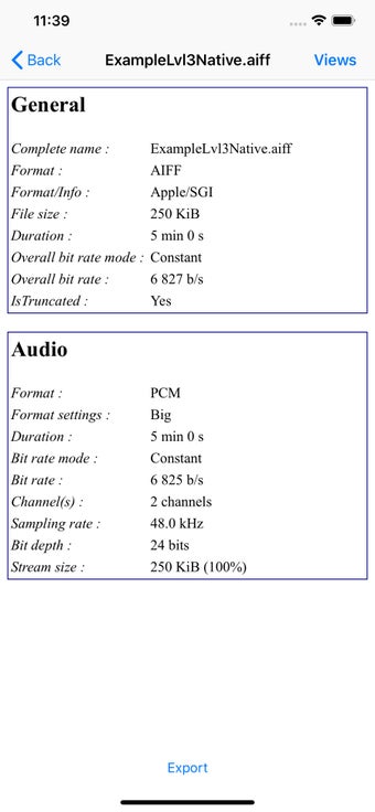 Image 0 for MediaInfo