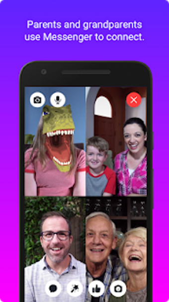 Imagen 3 para Messenger Kids - Safer Vi…