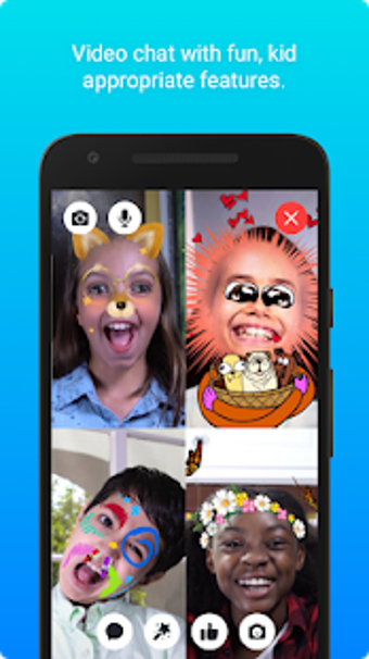 Imagen 2 para Messenger Kids - Safer Vi…