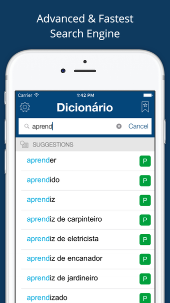 Imagen 0 para Portuguese English Dictio…
