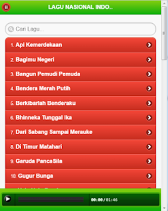 Image 1 for LAGU WAJIB NASIONAL LENGK…