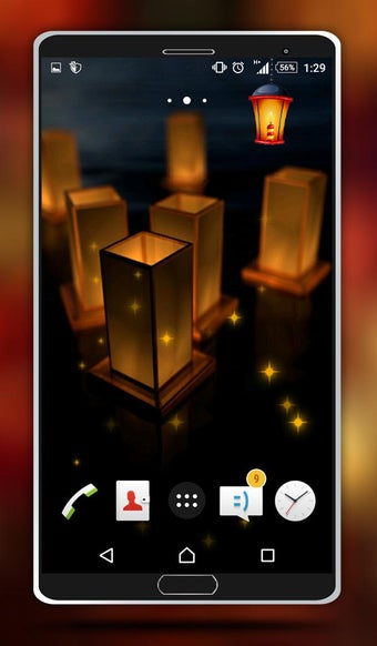 Imagen 1 para Lanterns Live Wallpaper