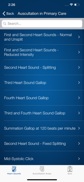 Image 2 for Heart Sounds Auscultation
