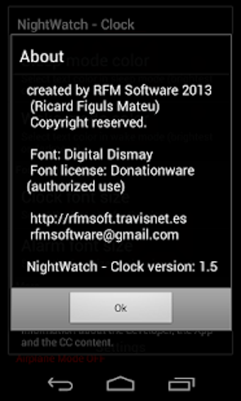 Imagen 1 para NightWatch - Clock