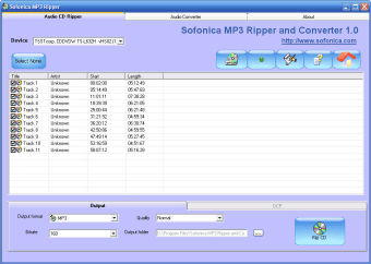Image 0 for Sofonica MP3 Ripper and C…
