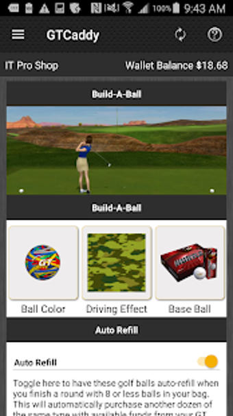 Imagen 3 para Golden Tee Caddy