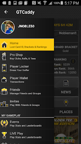 Imagen 0 para Golden Tee Caddy