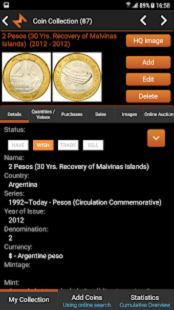 Image 0 for Coin Mate - The coin coll…