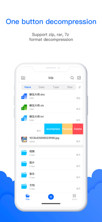 Image 1 for unzip- files zip