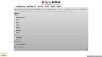 Image 1 for Opera AdBlock