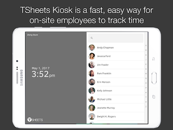Image 1 for TSheets Time Clock Kiosk