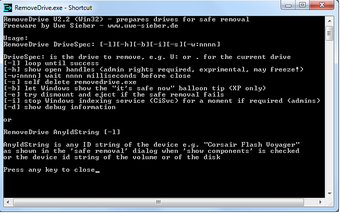 Imagen 0 para RemoveDrive