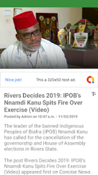 Imagen 0 para Biafra World News + Radio…