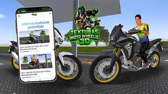 Image 0 for Texturas Moto Wheelie 3D