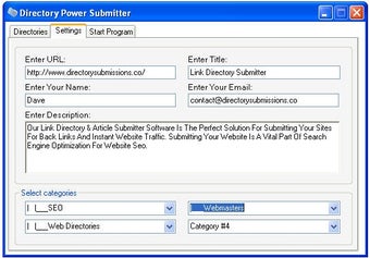 Image 1 for Directory Power Submitter