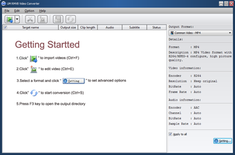 Image 0 for UM RMVB Video Converter