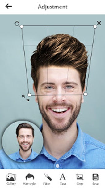 Image 2 for Man Hairstyle Photo Edito…