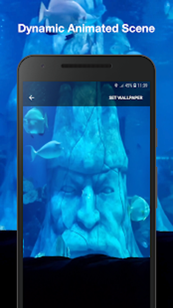 Imagen 2 para 3D Fish Aquarium Live Wal…