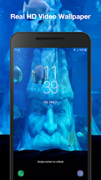 Imagen 1 para 3D Fish Aquarium Live Wal…
